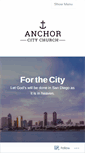 Mobile Screenshot of anchorcity.org